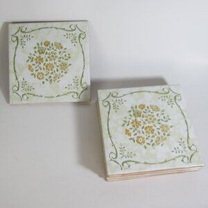 Soneja Cerasa Decorative Ceramic Tiles - Set of 7 -  Made In Spain Tiles - Used